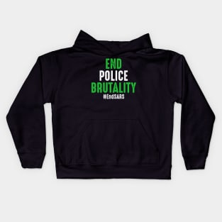 EndSars End Police Brutality Nigeria Kids Hoodie